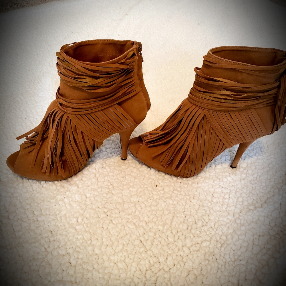 Fringe Booties - image 2